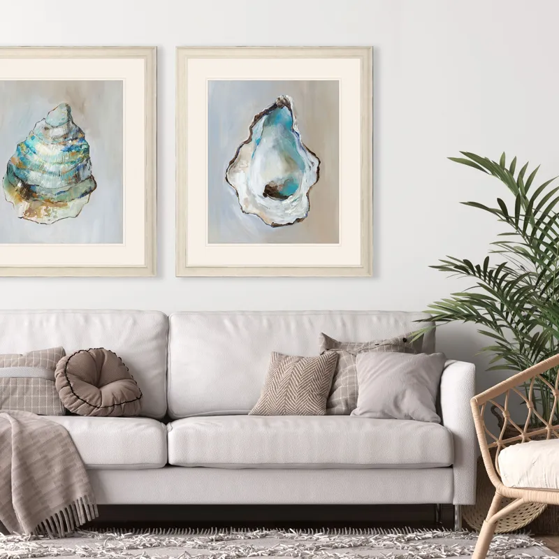 Nautical Whispers II Framed Art