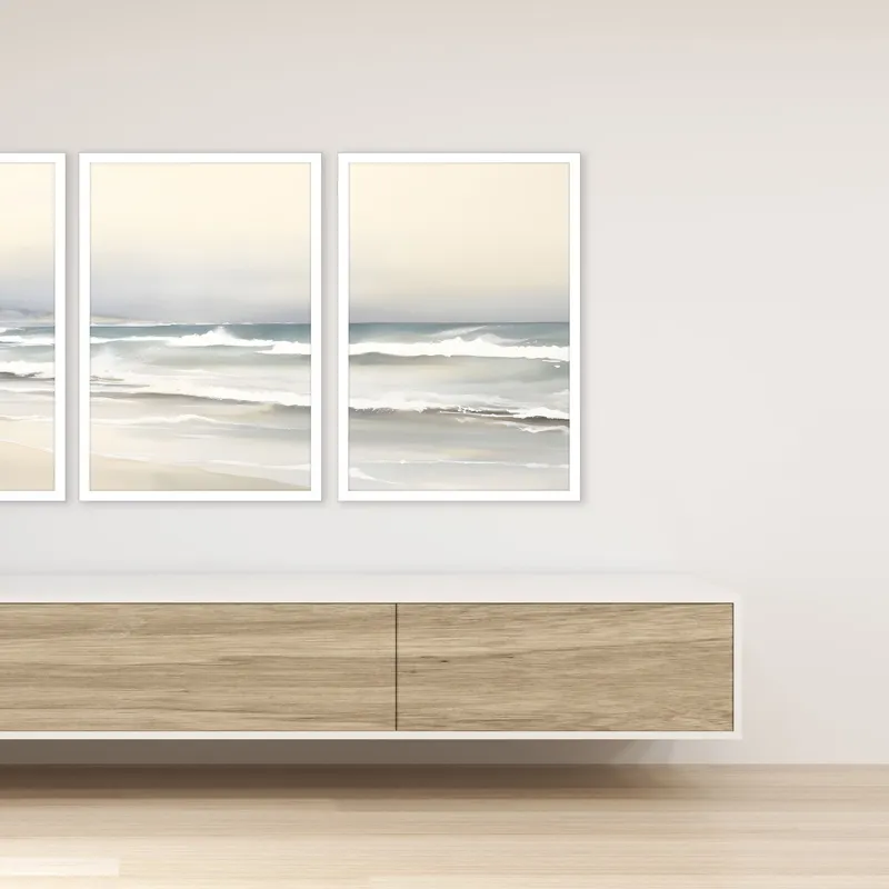Ocean Breeze III Framed Art
