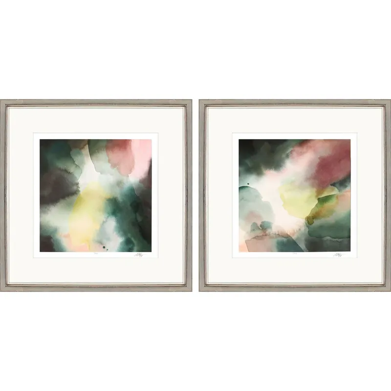 Gossamer Layers S/2 Framed Art