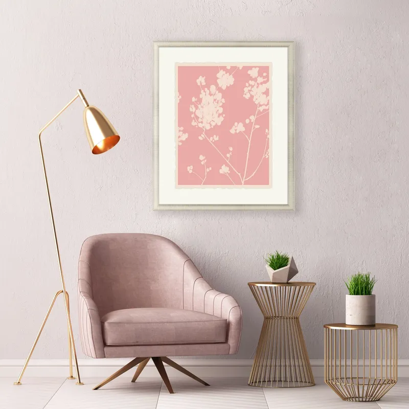 Wildflower Silhouette I Framed Art