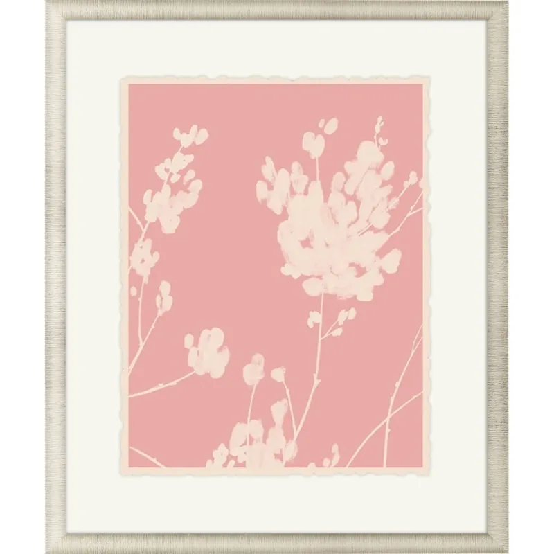 Wildflower Silhouette II Framed Art