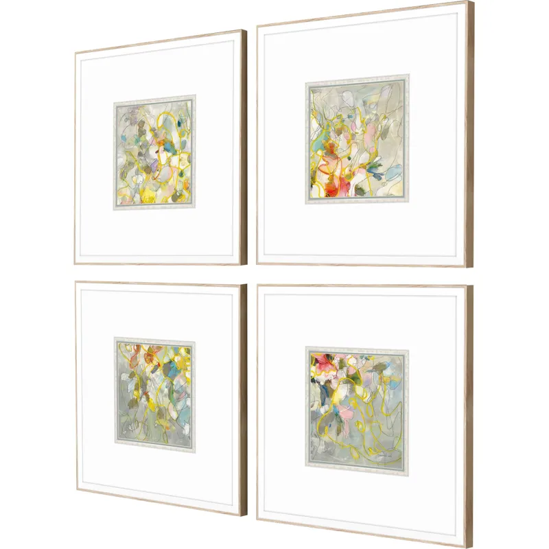 Strings of Lights S/4 Framed Art