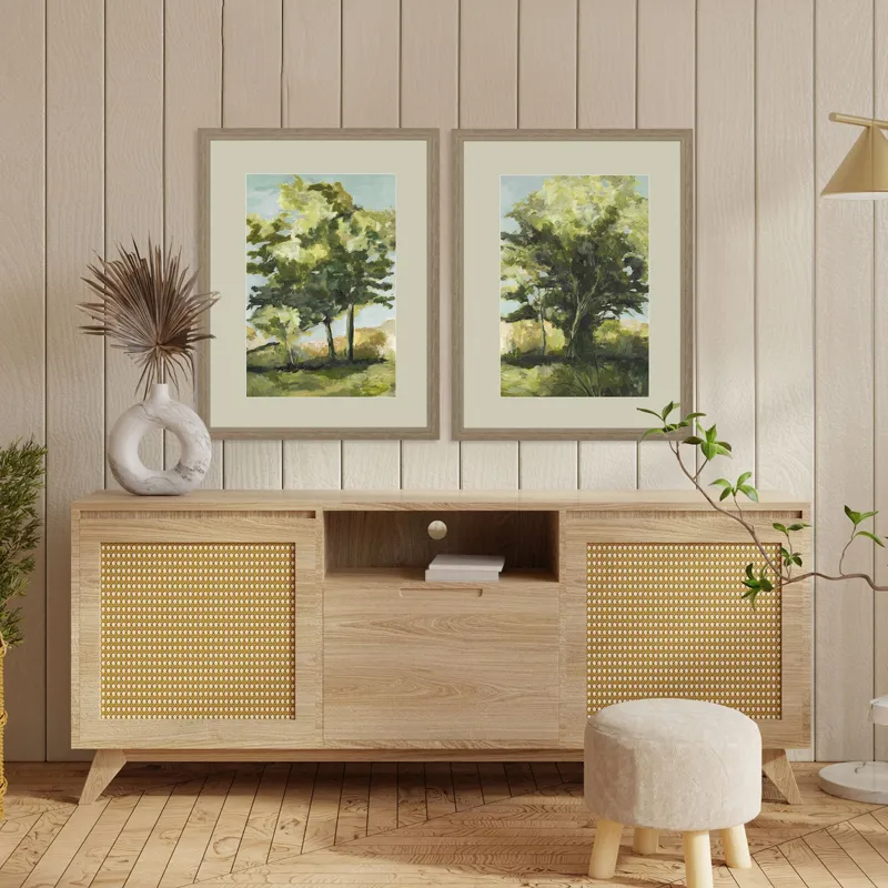 Calming Vista S/2 Framed Art