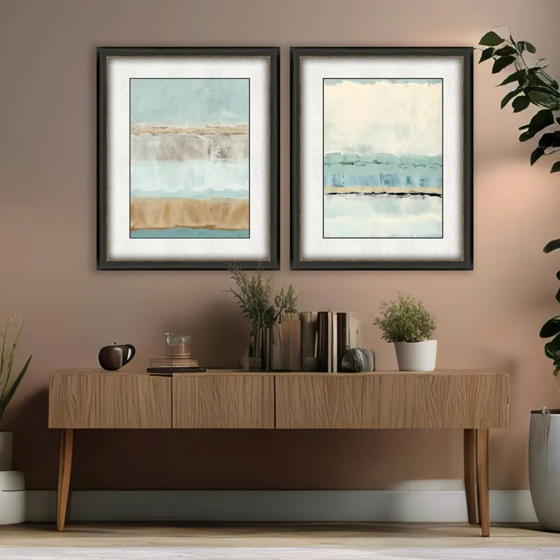 Quiet Echoes S/2 Framed Art