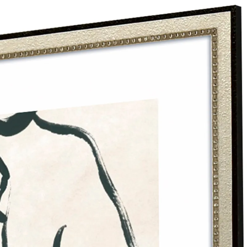 Line Study I S/2 Framed Art
