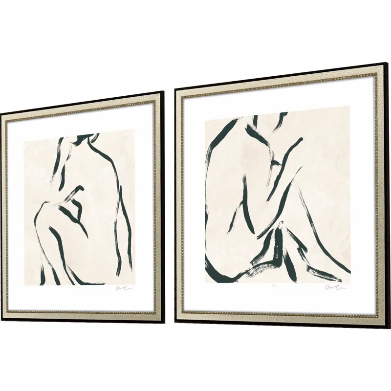 Line Study II S/2 Framed Art