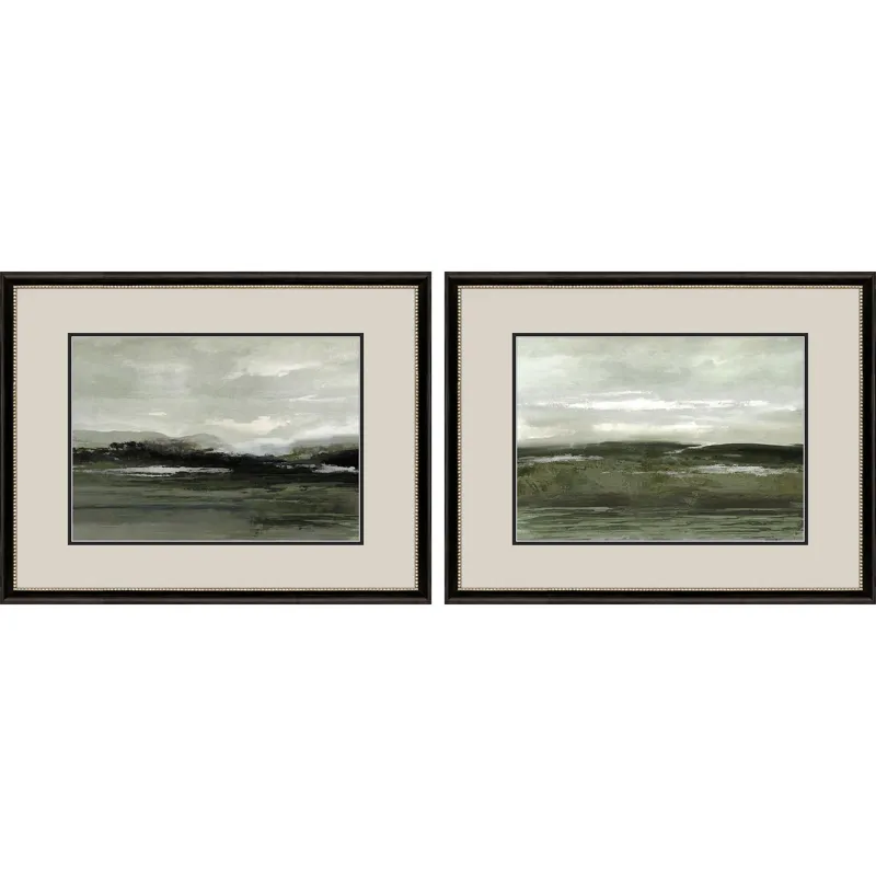 Imposing Vista S/2 Framed Art
