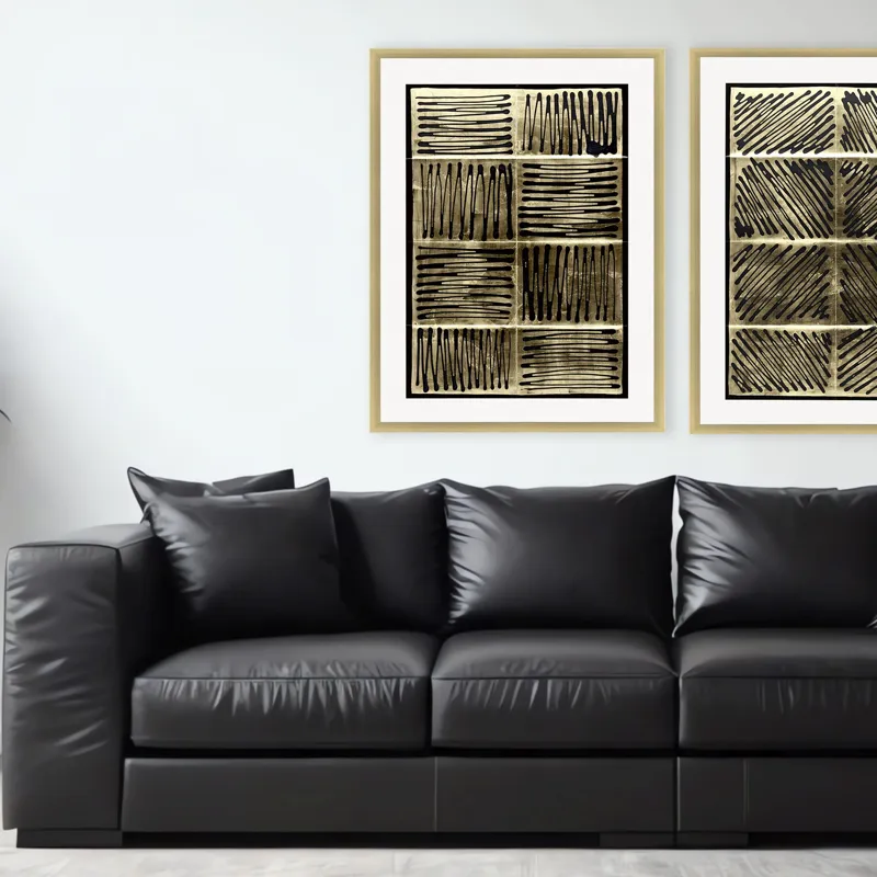 Galvanize in Gold I Framed Art