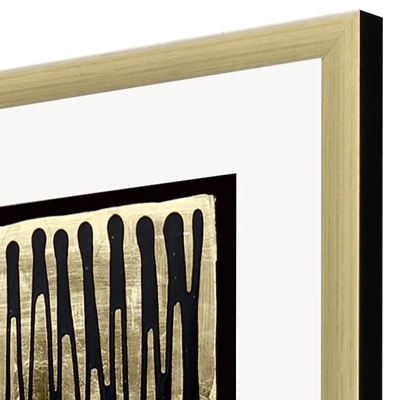 Galvanize in Gold I Framed Art