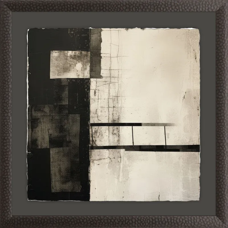 Shattered Impressions III Framed Art