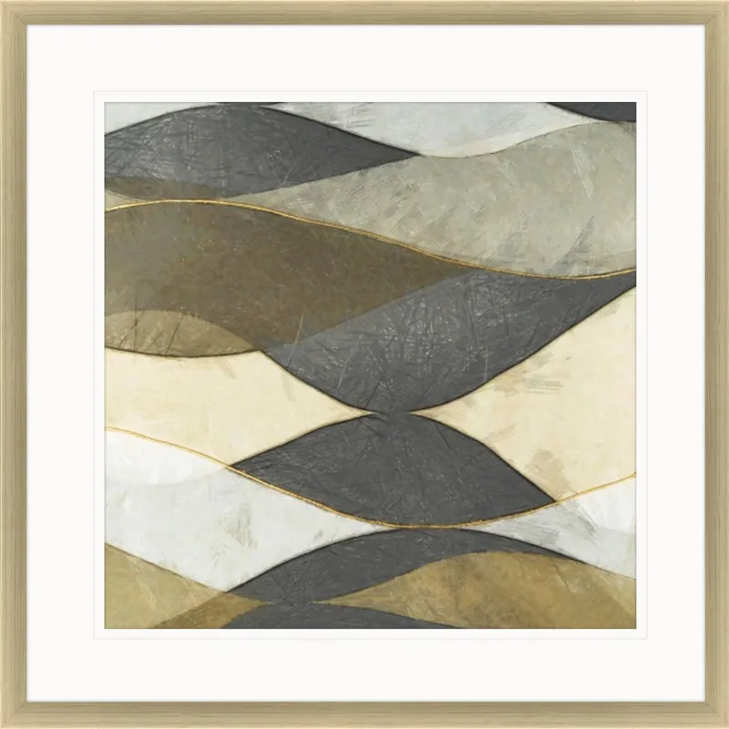 Natural Waves I Framed Art