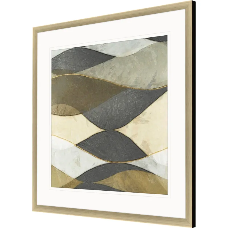 Natural Waves I Framed Art