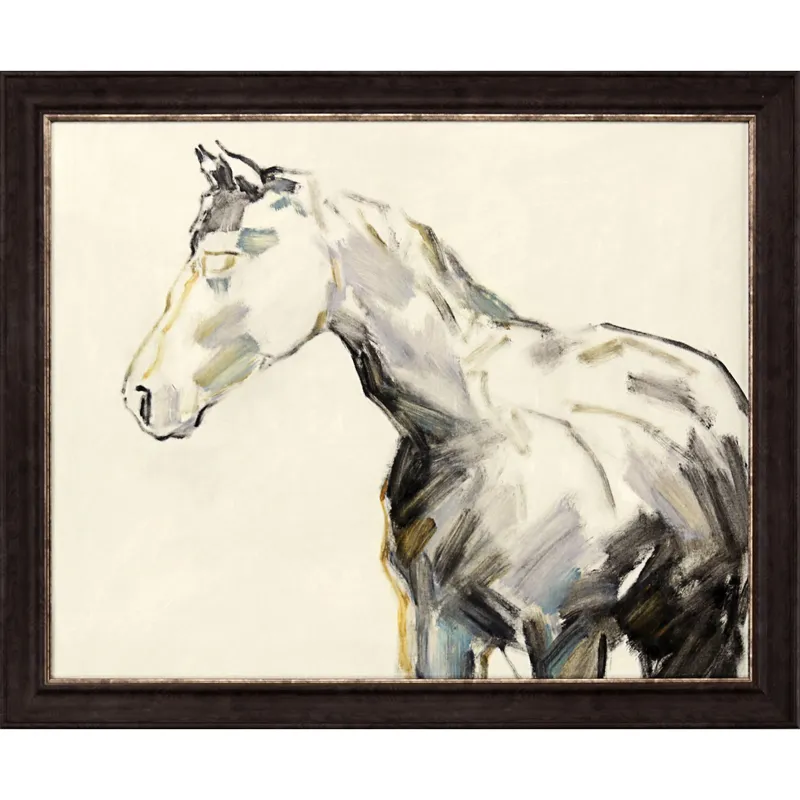 Equine Sketch - Look Framed Art