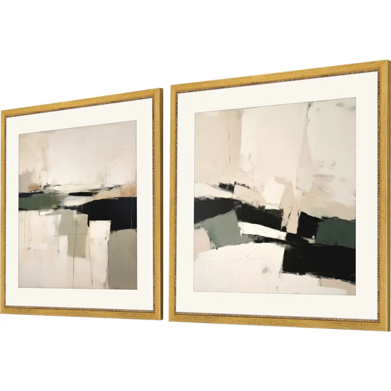 Lovely Landscape II S/2 Framed Art