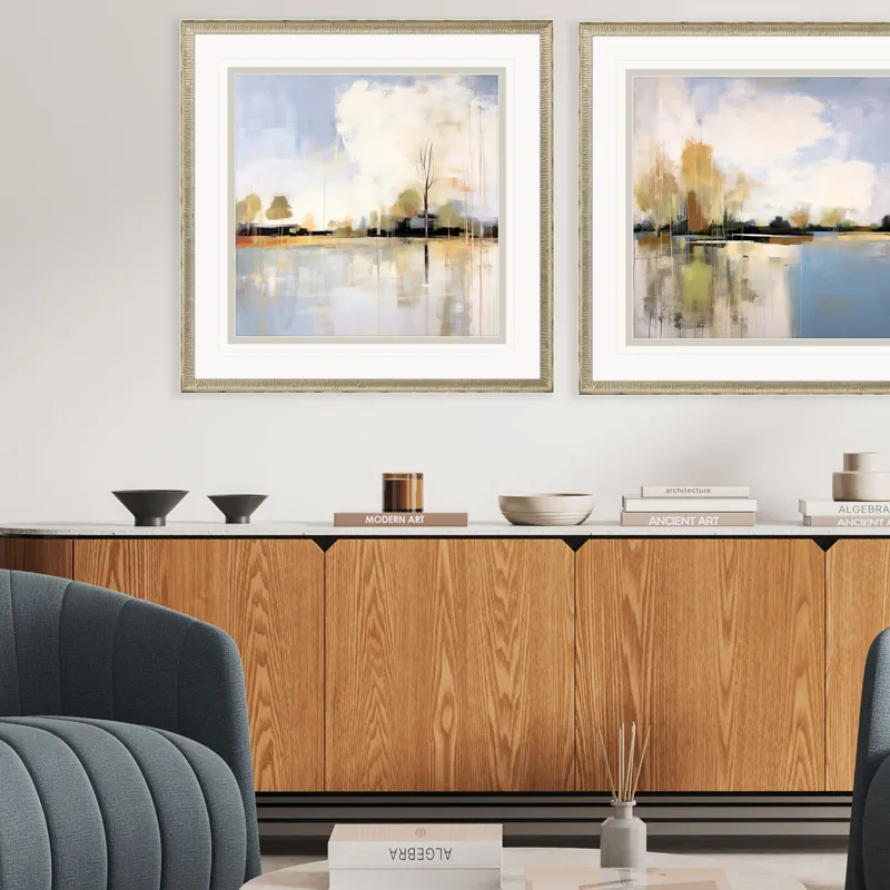 September Morning I Framed Art