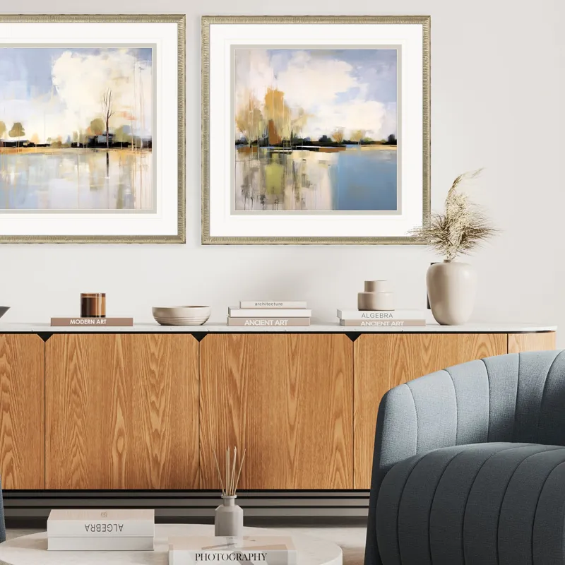 September Morning II Framed Art