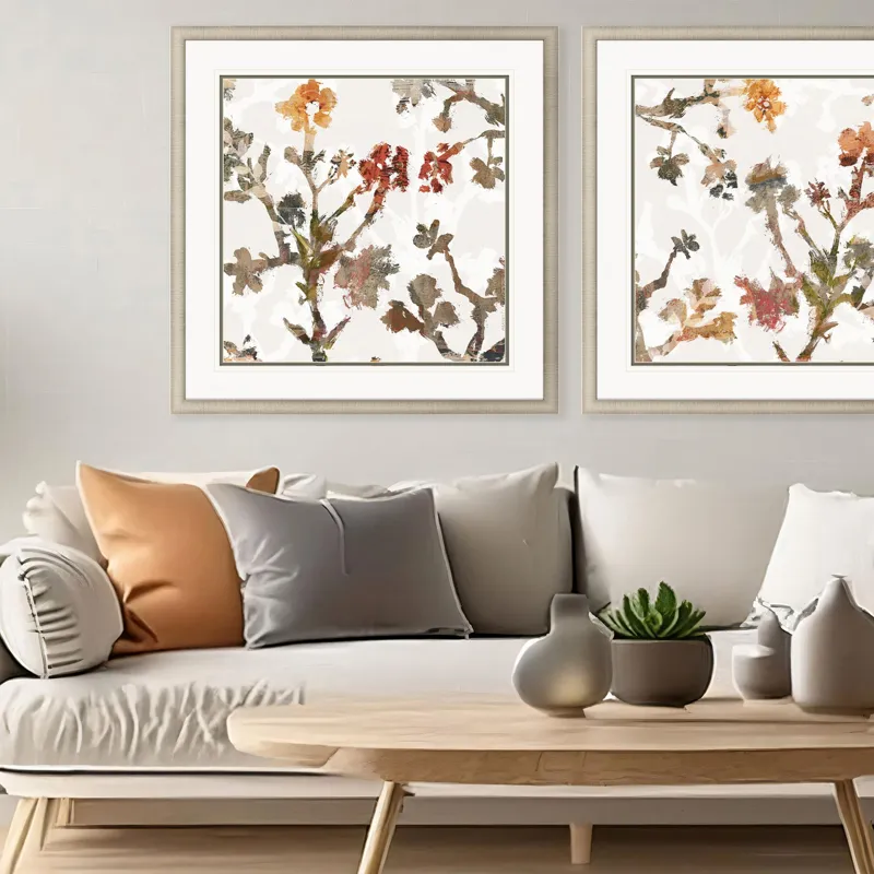 Desert Floral I Framed Art