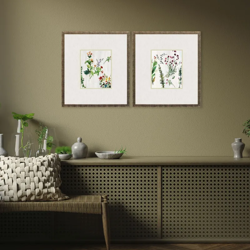 Forest Treasure S/2 Framed Art