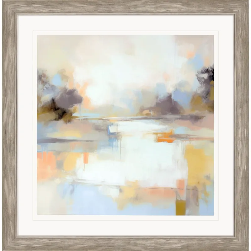 Misty Horizon II Framed Art