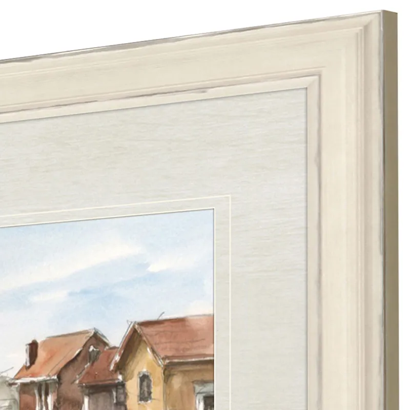 Rustic Lake House S/2 Framed Art