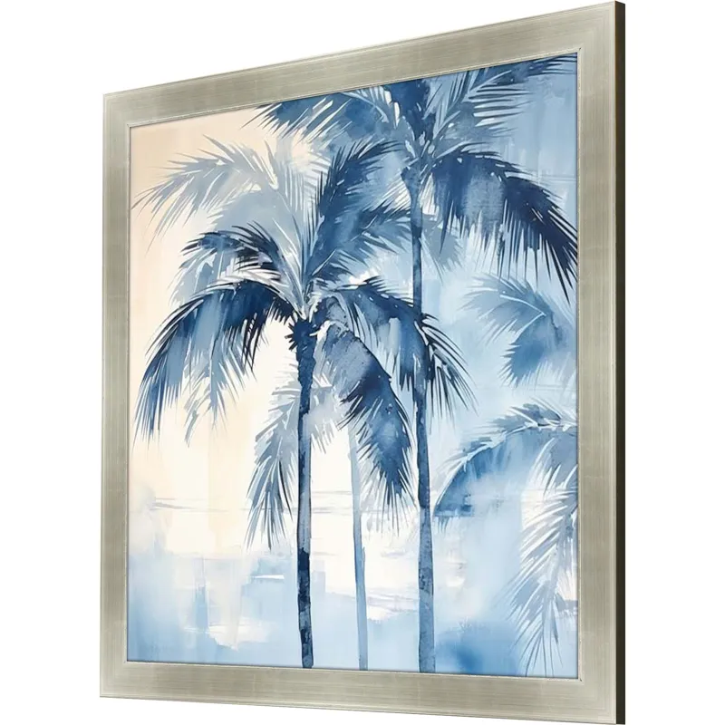 Indigo Paradise II Framed Art