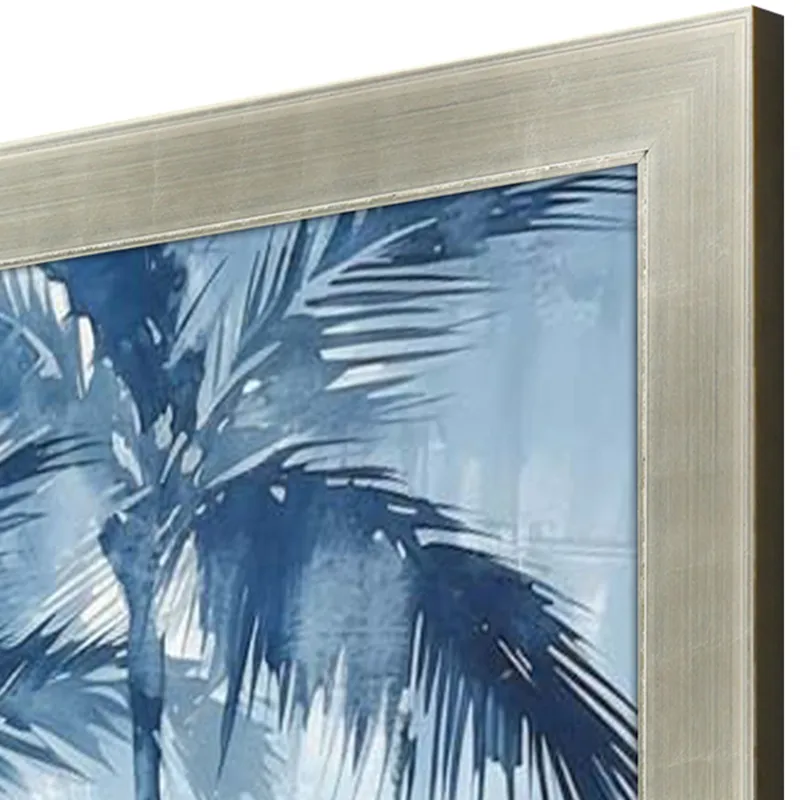 Indigo Paradise II Framed Art