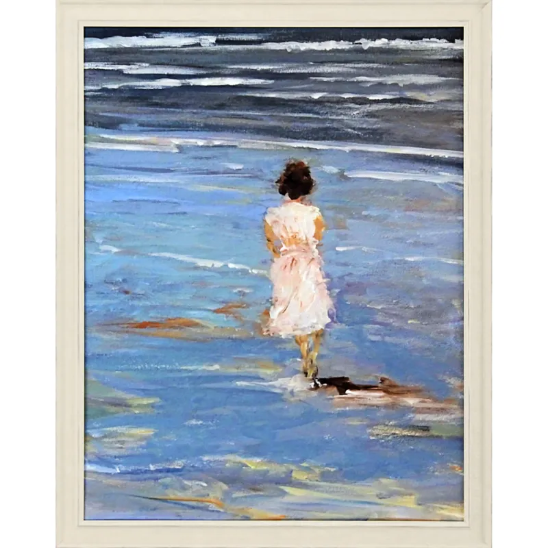 Warm Shallows Framed Art