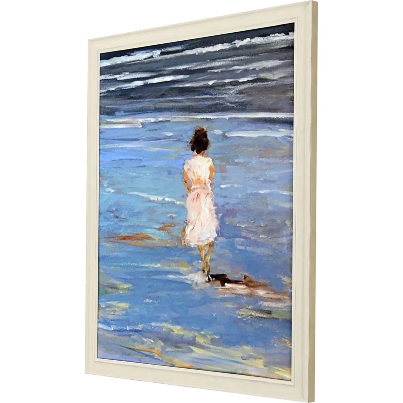 Warm Shallows Framed Art