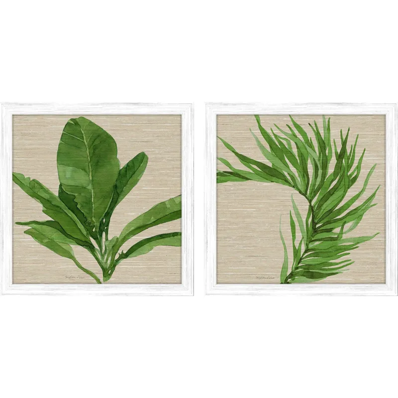 Palm Isle II S/2 Framed Art