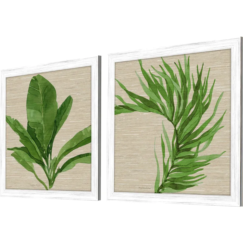 Palm Isle II S/2 Framed Art