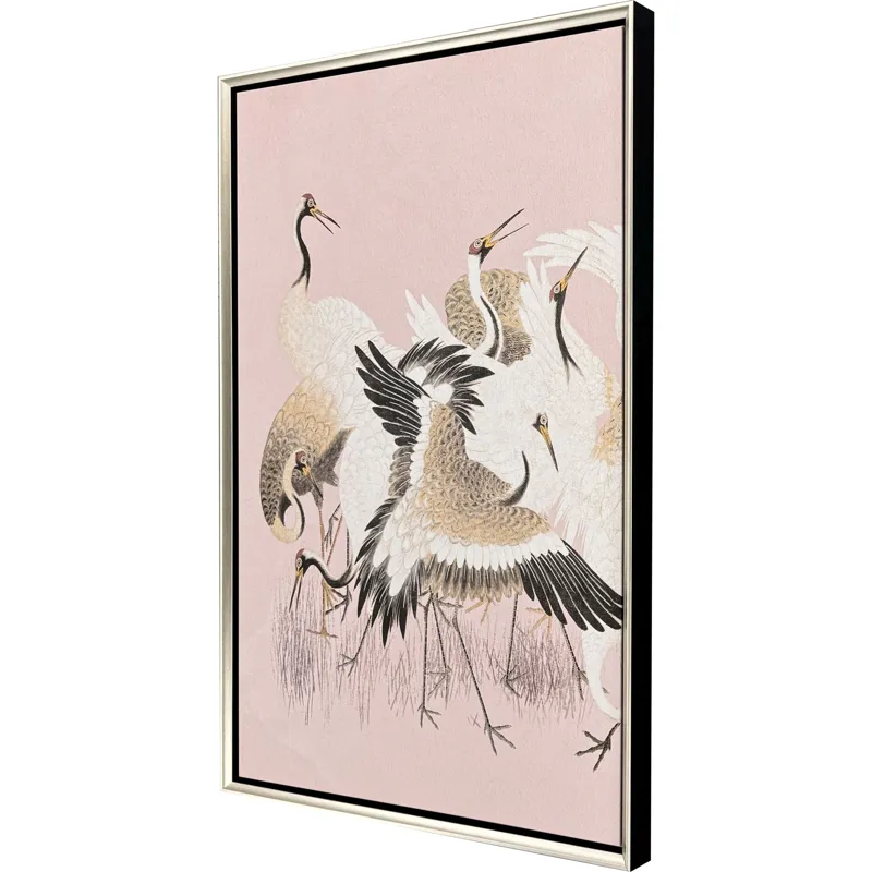 Curious Cranes - Plumule - Canvas