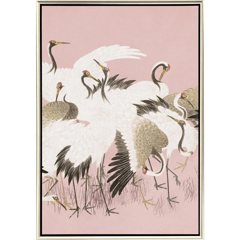 Curious Cranes - Pinna - Canvas
