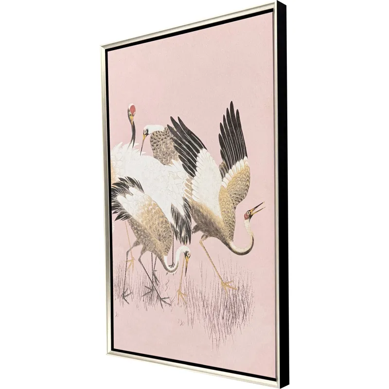 Curious Cranes - Preen - Canvas
