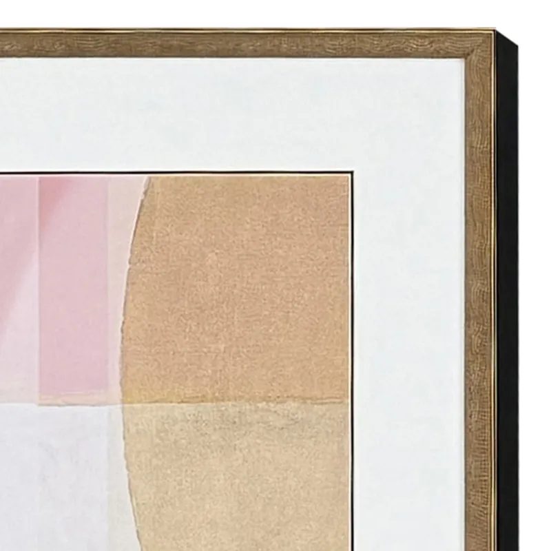 Curved Forms S/4 - Framed Art