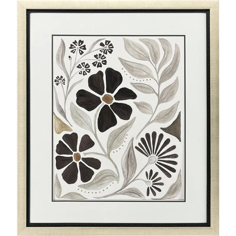Modern Petals III - Framed Art