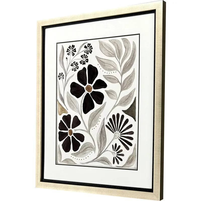 Modern Petals III - Framed Art