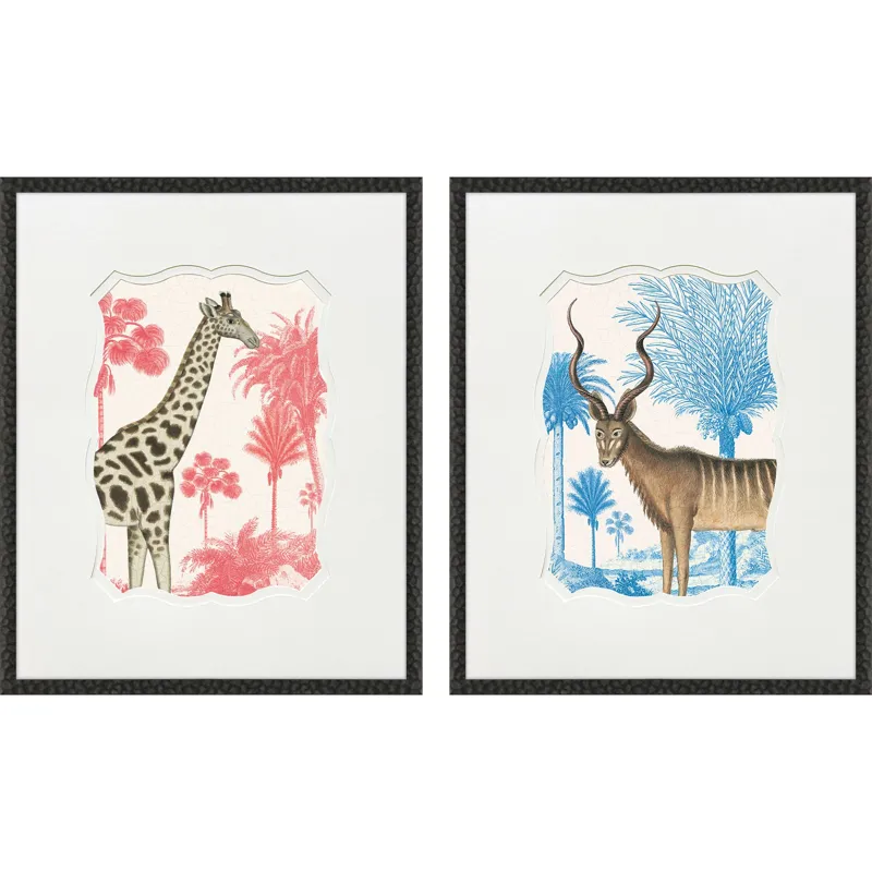 Wild Wonderland I S/2 - Framed Art