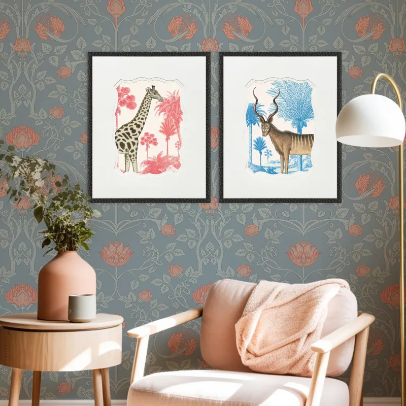 Wild Wonderland I S/2 - Framed Art
