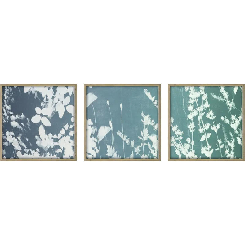 Still Floral II S/3 - Framed Art