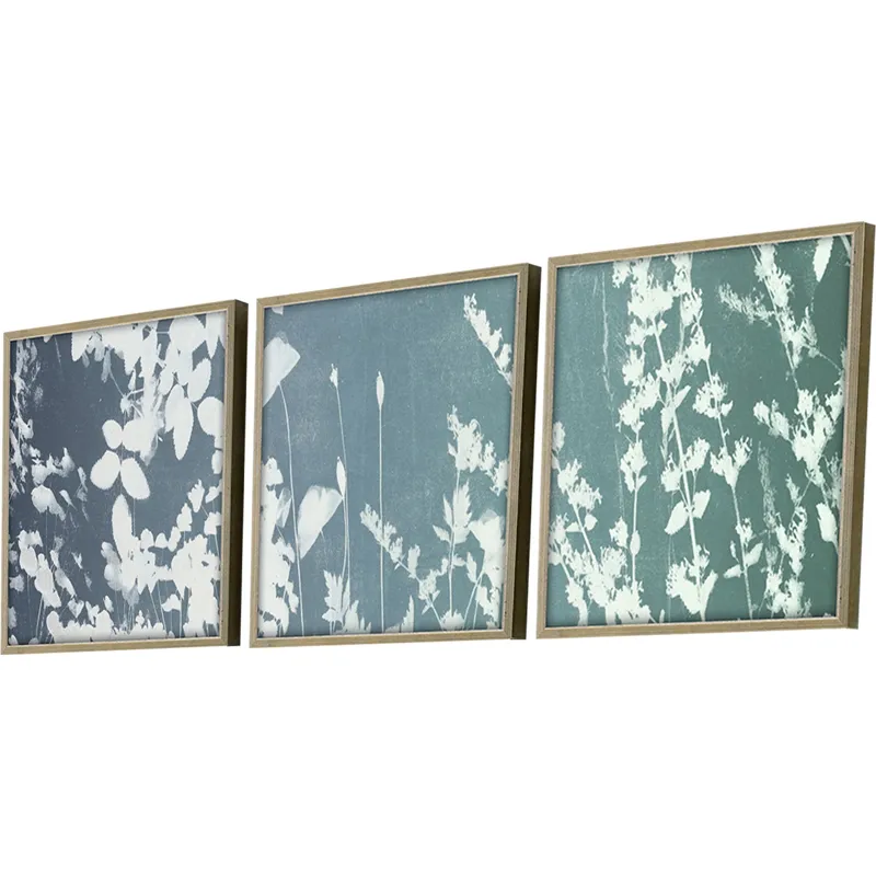 Still Floral II S/3 - Framed Art
