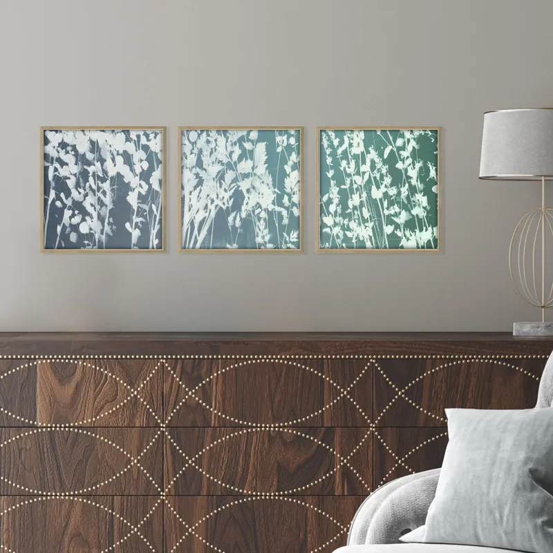 Still Floral III S/3 - Framed Art