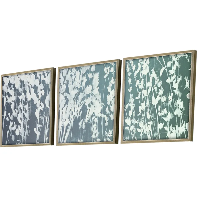Still Floral III S/3 - Framed Art