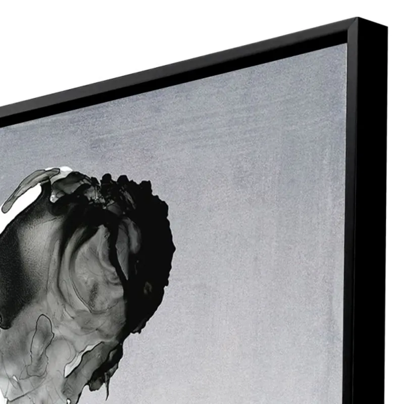 Silhouette in Bloom II - Canvas