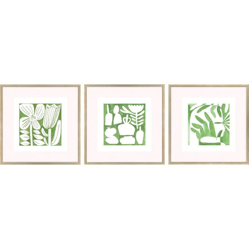 Minimal Moments II S/3 - Framed Art