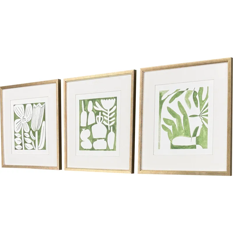 Minimal Moments II S/3 - Framed Art