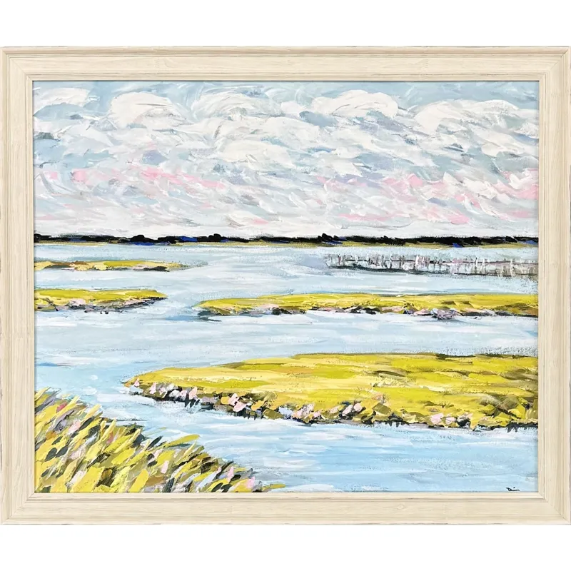 Marsh Day - Framed Art