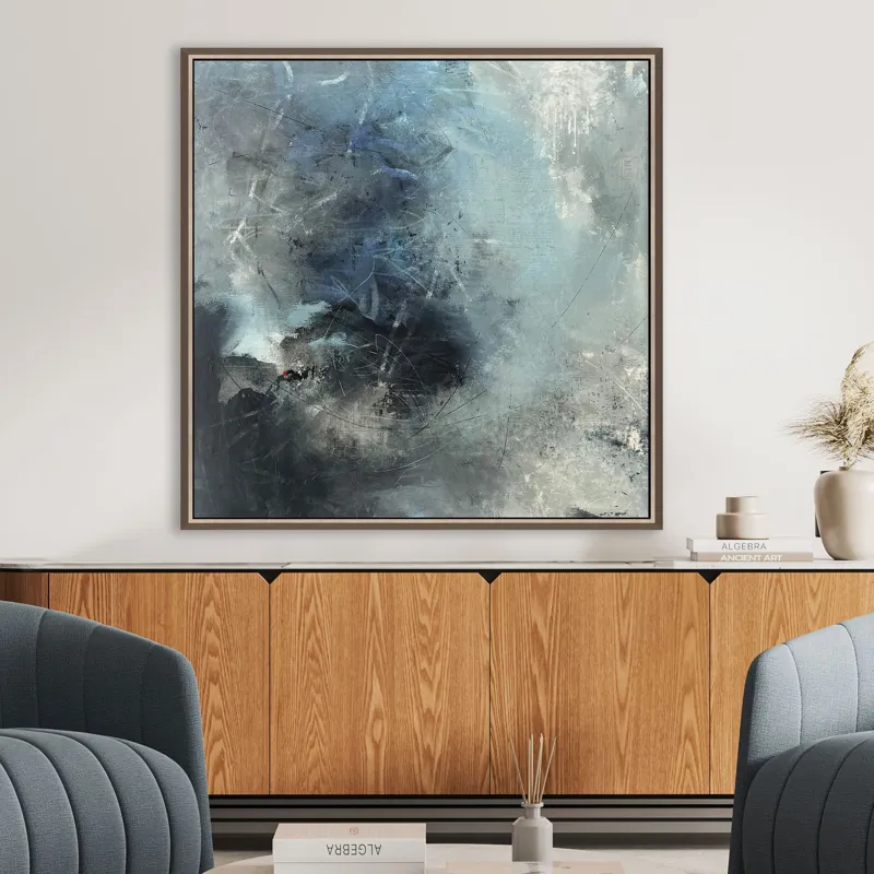 Blue Elements - Canvas