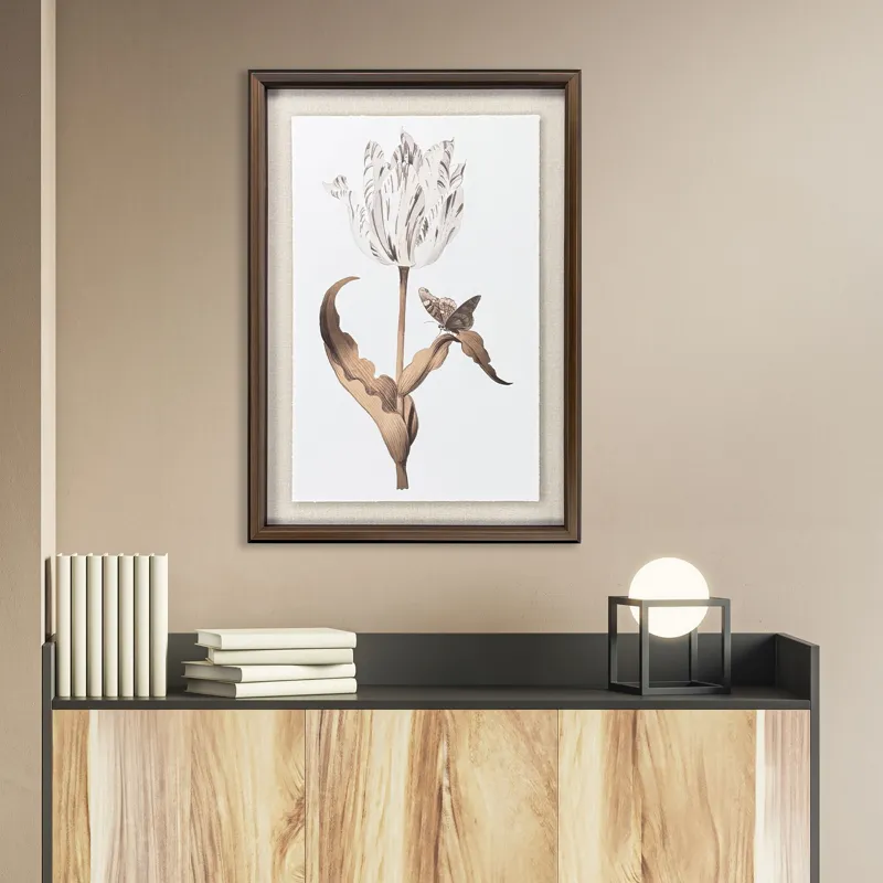 Gilded Tulip - Grace - Framed Art