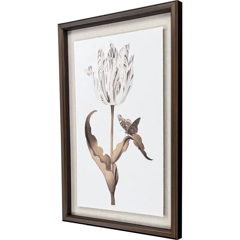 Gilded Tulip - Grace - Framed Art