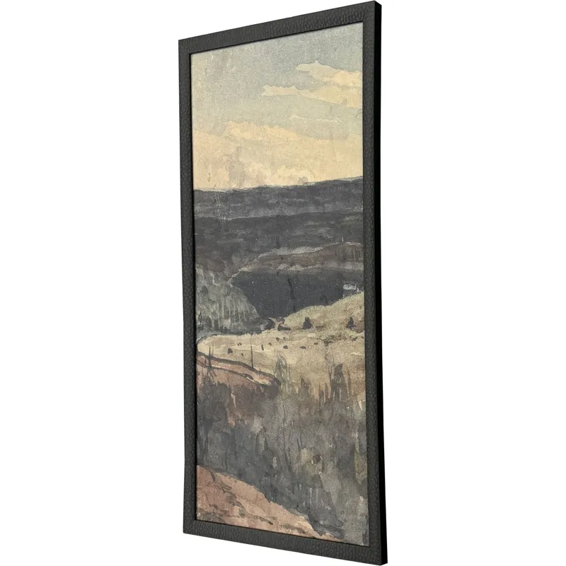 Rolling Fields I - Framed Art
